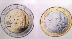 Monete in euro Austria