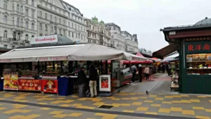 mercato Naschmarkt di Vienna